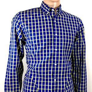 J.CREW Men’s Shirt Sz M Tailod Regular Long Sleeve